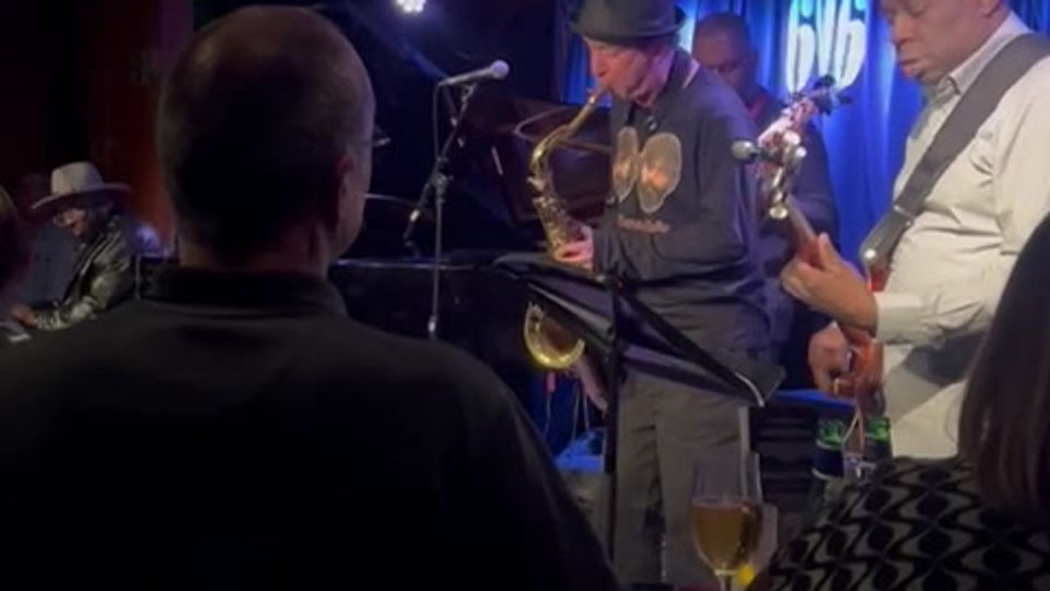 Jamie Michael Harris (Tenor Sax) with the Mo Pleasure Band, The 606, London, 25 May 2025